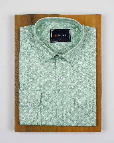 Luxury Cotton Print Shirt